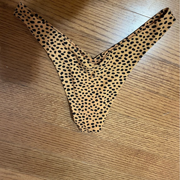 Blackbough cheetah print bathing suit size M - Picture 3 of 5